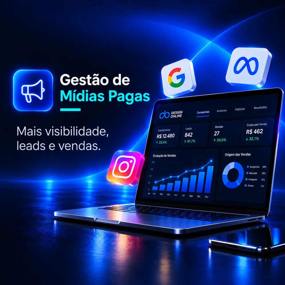 Tráfego pago: mais visibilidade, leads e vendas